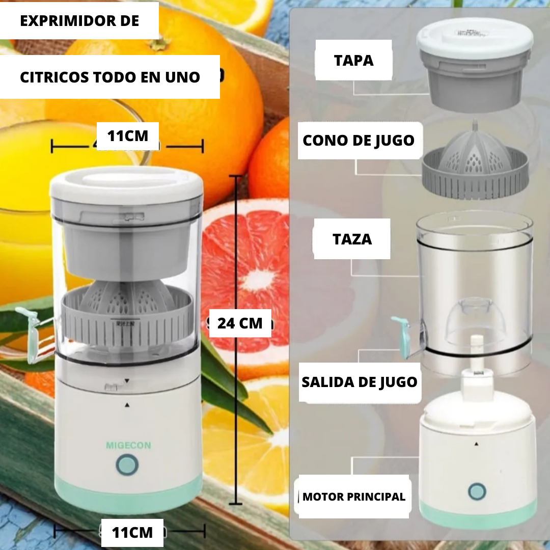 Miniatura 4 de Exprimidor Naranja Eléctrico Recargable